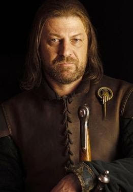 Closeup of Ned Stark