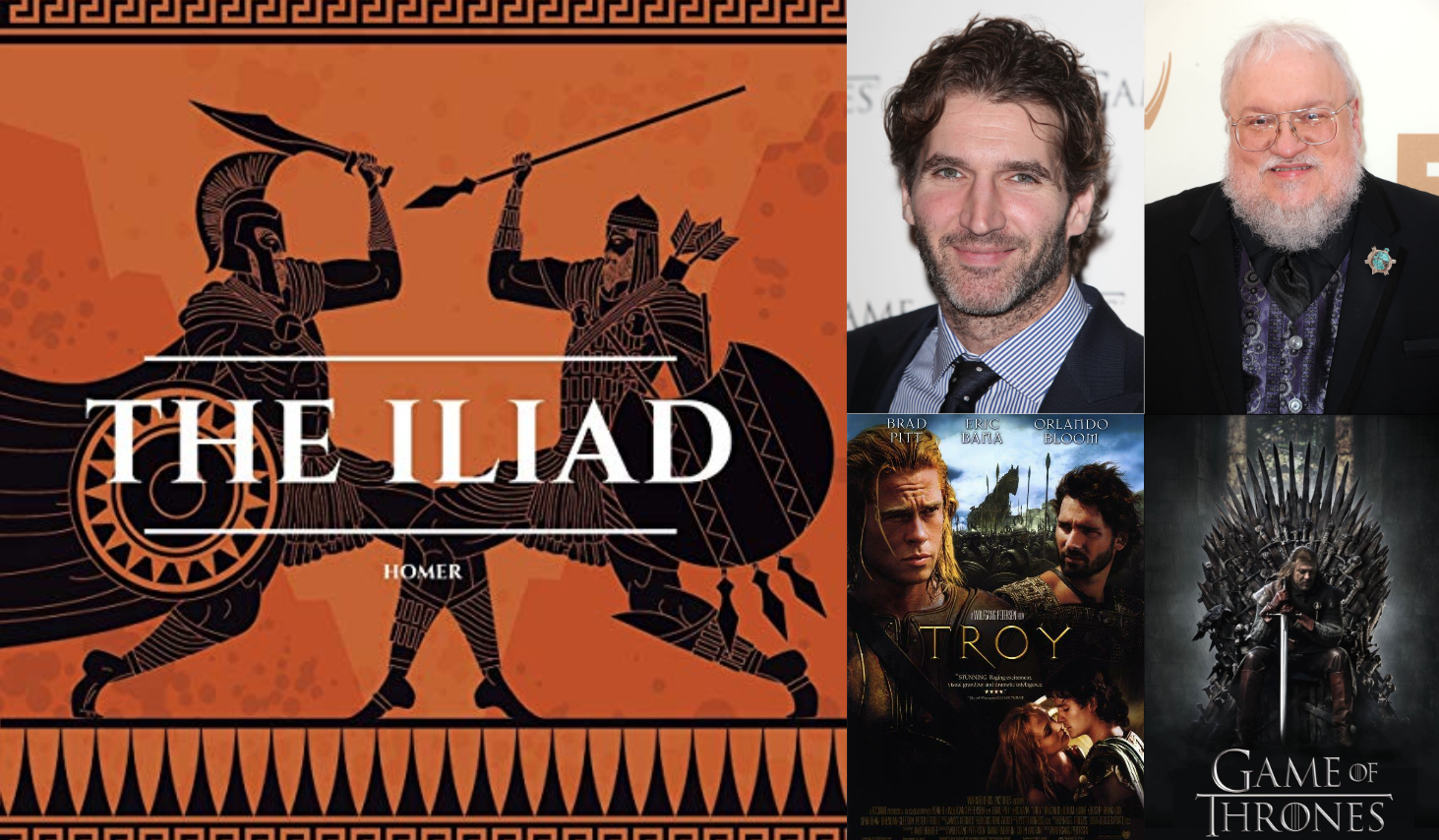 Iliad, Ice and Fire: The Influence of The Iliad on David Benioff, George R.R. Martin, Troy and Game of Thrones
